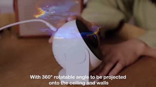 Galaxy Projector, Planetarium Star Projector for Bedroom Decor, 360° Rotating Nebula Projector Lamp