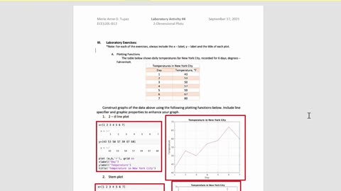 Student Work(Project) | ECE120L – MATLAB Lab Project Output | University of Toronto