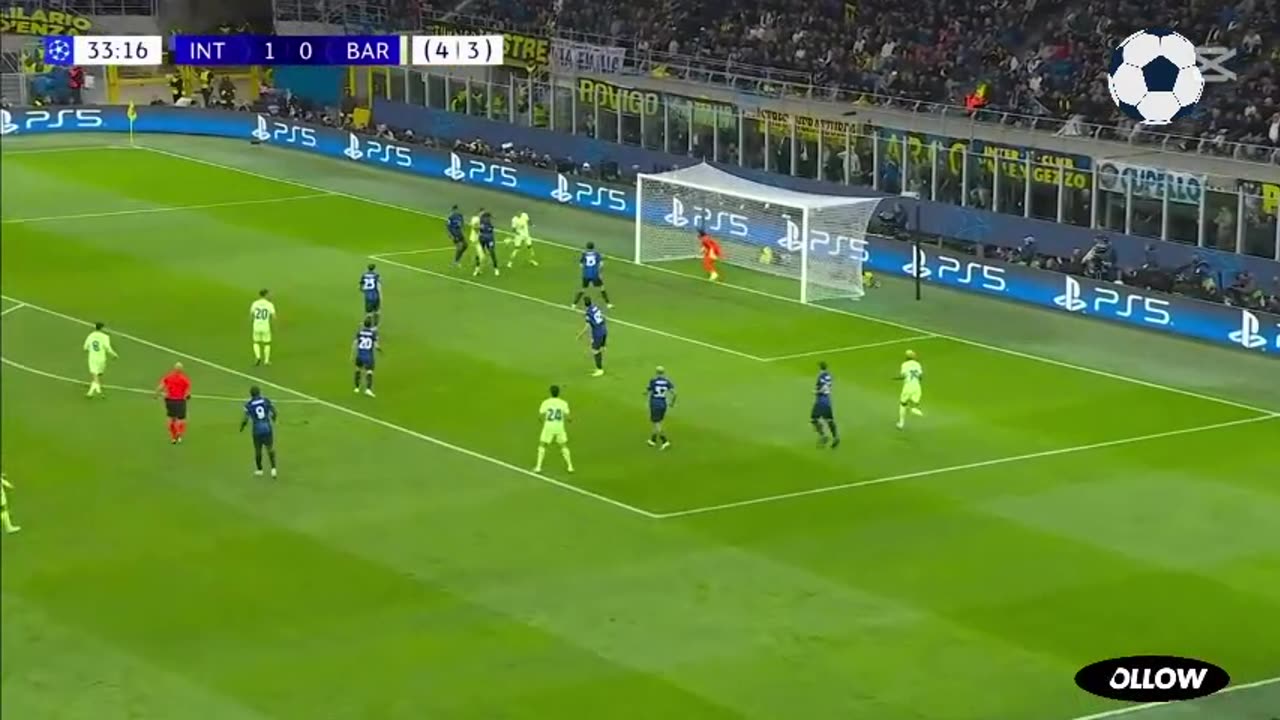 HIGHLIGHTS - INTER MILAN 4 vs 3 FC BARCELONA - UEFA CHAMPIONS LEAGUE