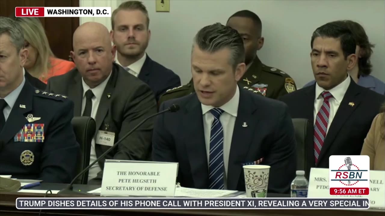 RSBN Pete Hegseth Gives a Summary of his Remarks at the DOD Hearing - 6-10-25
