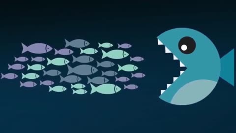 The big fish will swallow the smaller fish that the system in a nut shell