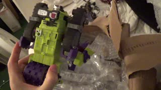 Unboxing The Transformers Armada Scavenger Action Figure