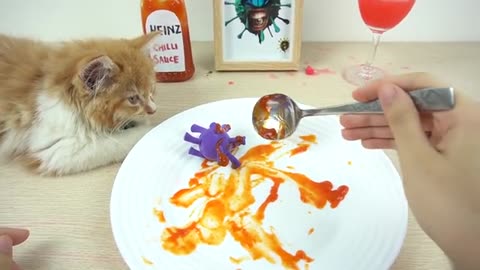 Kluna Tik Eating CORONAVIRUS to save KITTY cat_part2