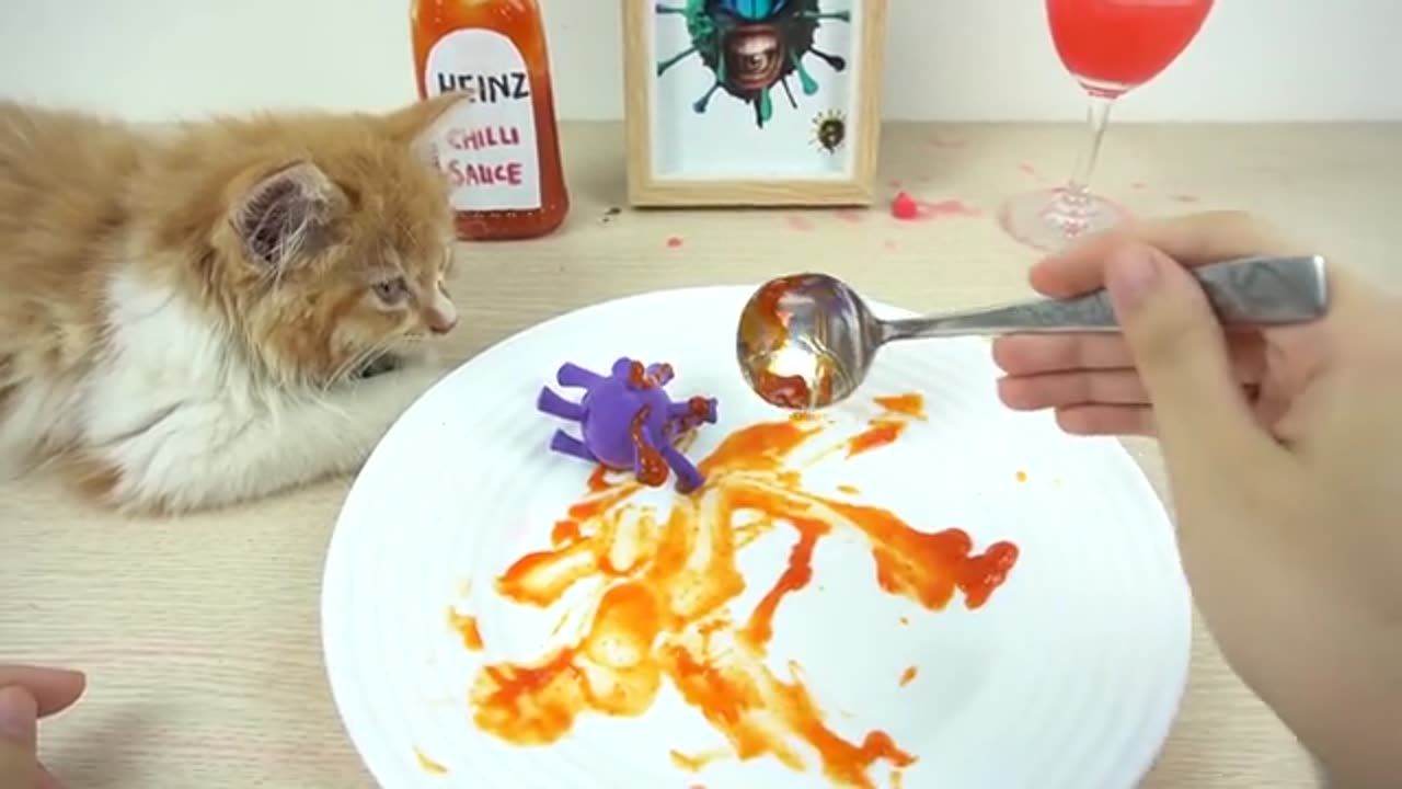 Kluna Tik Eating CORONAVIRUS to save KITTY cat_part2