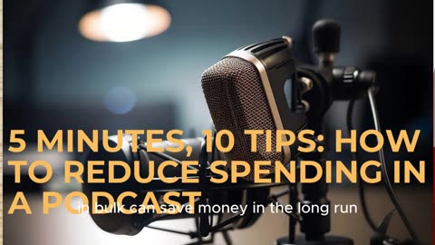 Practical Tips to Reduce Spending_ Podcast Guide to Save Money