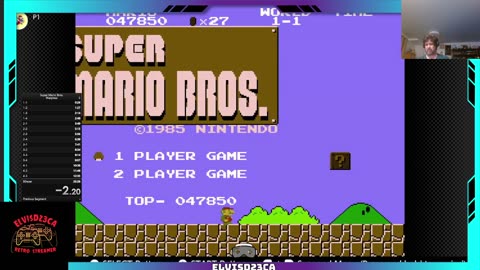 Super Mario bros nes edition full game plus speedrunning 2 attempts