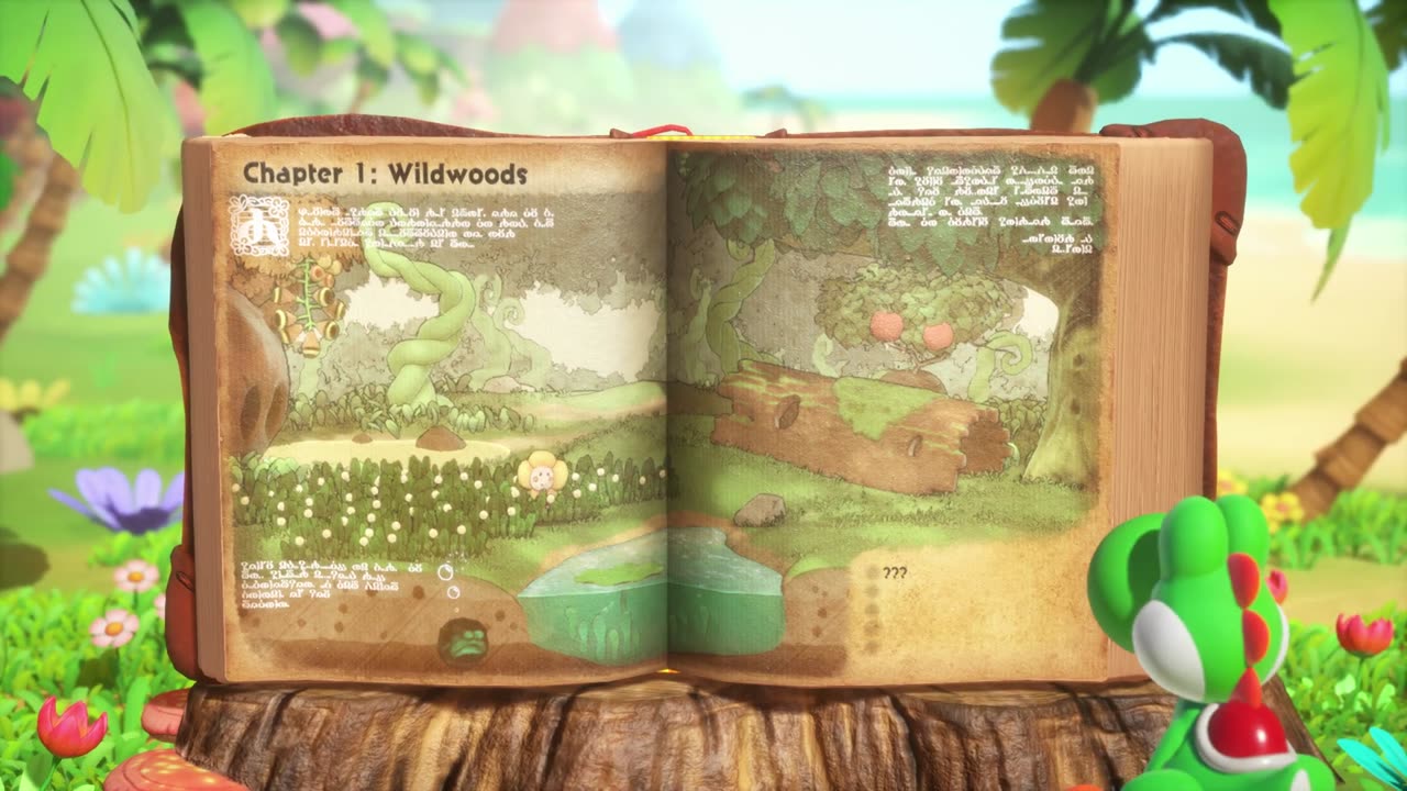 Yoshi And The Mysterious Book - Announcement Trailer