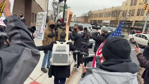 Dearborn Anti Islam Protest 11/18/2025