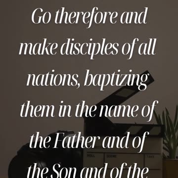 "The Great Commission" Matthew 28:19,20. #shorts #youtube #ytshorts #love #shortvideo #youtubeshorts