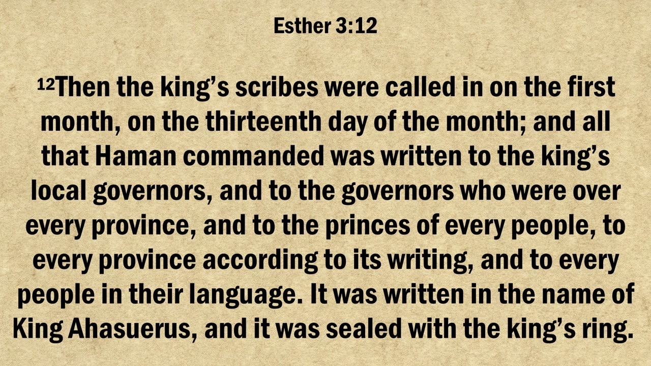 Esther 3