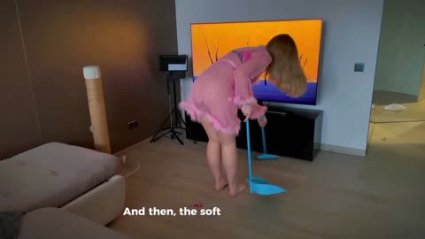 4K TRANSPARENT CLEANING THE FLOOR WITH HOT GIRLSEXY GIRL IN TRANSPARENT DRESSROMANTIC SEEN SEX