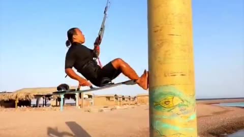 Kite boarding