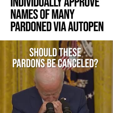 Should These Pardons Be Canceled?
