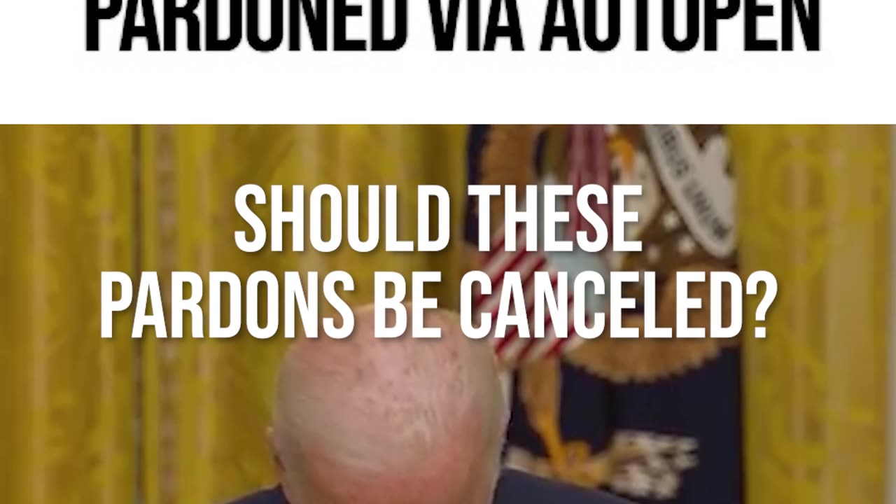 Should These Pardons Be Canceled?