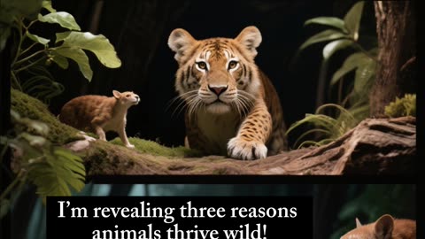 Animals Rule When Humans Vanish! #WildlifeFacts #NatureVibes #facts #animals #animalfacts #wild
