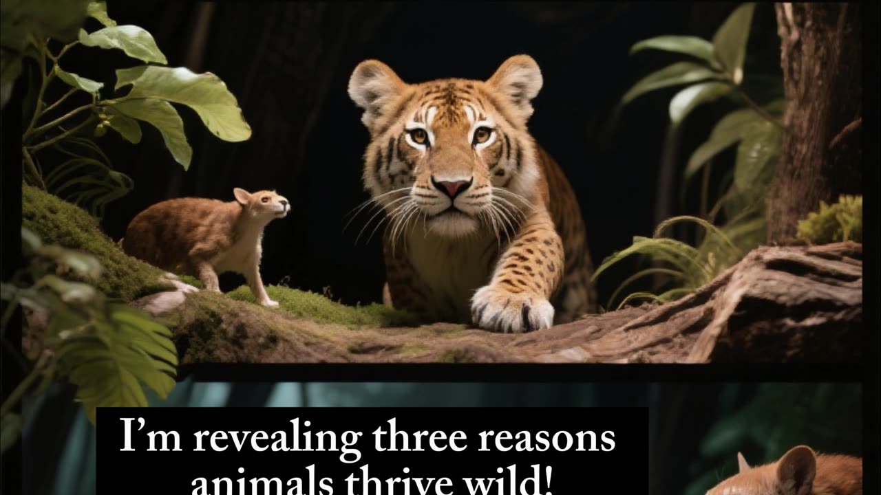 Animals Rule When Humans Vanish! #WildlifeFacts #NatureVibes #facts #animals #animalfacts #wild