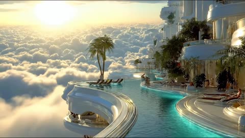 Futuristic Utopia Cityscapes (4K)