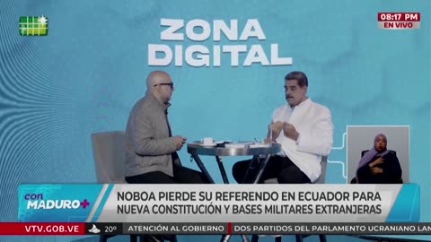 'War, no!': Venezuela's Maduro responds to US military pressure 11/18