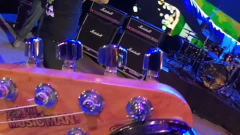 Drone Hits and Cuts Band Singer on the Hand