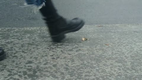 Army Giantess Crush 4 - Candid