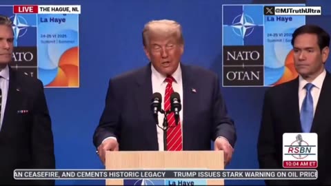 Trump dribbling about Iran 🤨