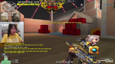 Hold VSK Vip to enter C4 Hoi Hoa Dang mode Lam Tam Cham. cf game vnpart02