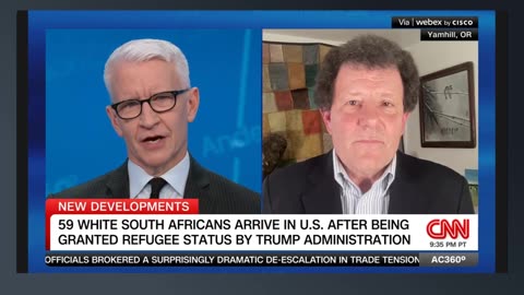 Kristof Slams Trump’s Refugee Policy, Says White Afrikaners ‘Don’t Remotely Qualify As Refugees’