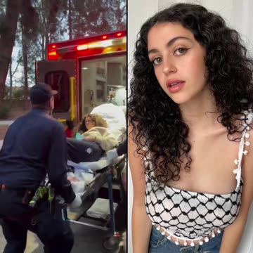 UCLA Pro-Palestine protester rushed to the hospital after collapsing on Day 9 of her hunger strike.