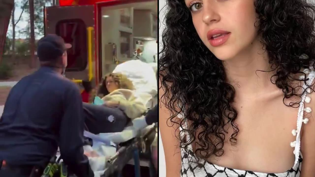 UCLA Pro-Palestine protester rushed to the hospital after collapsing on Day 9 of her hunger strike.