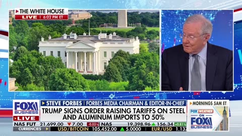 Steve Forbes addresses the Senate