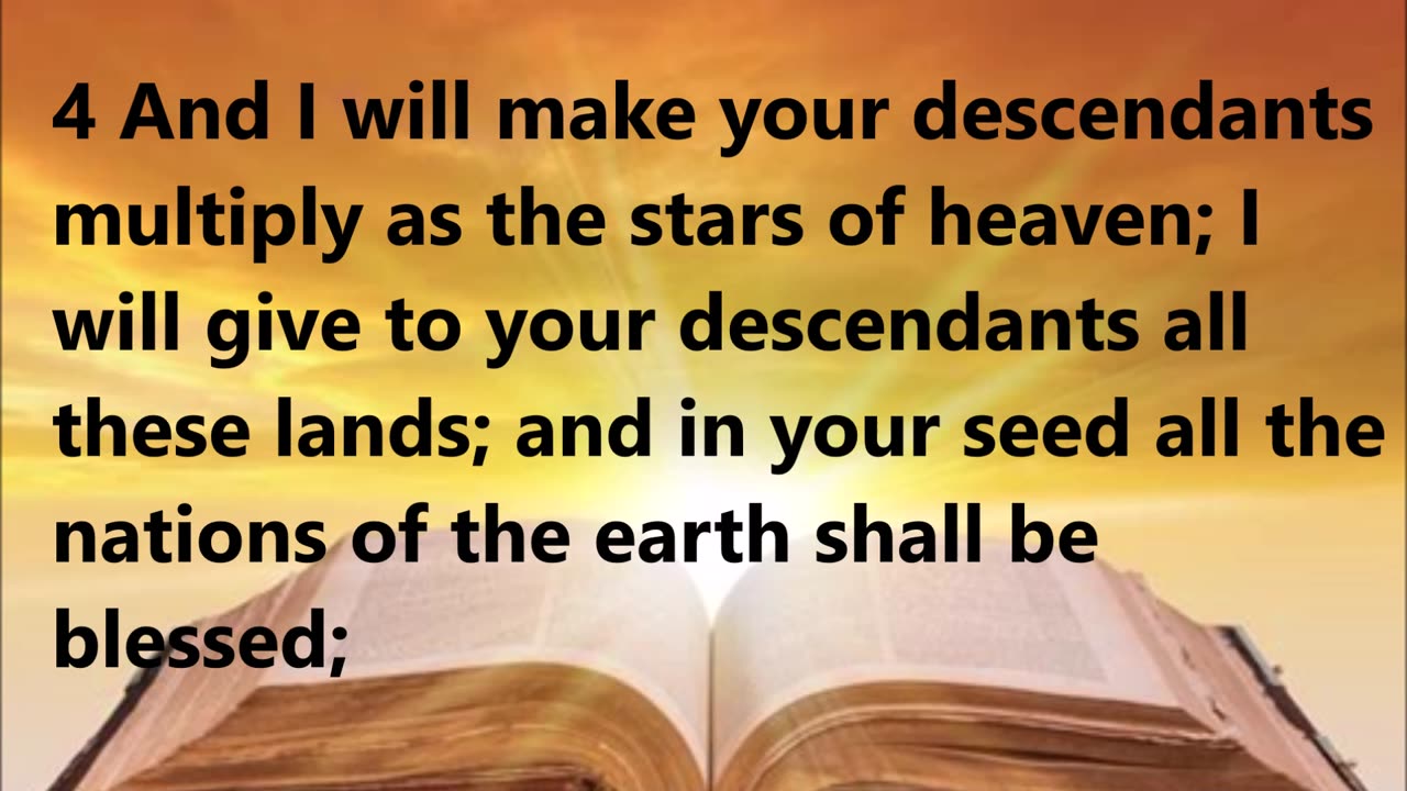 God proclaims the covenant to Isaac.