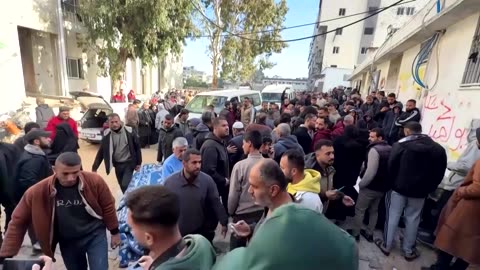 Mourners bid farewell to loved ones killed in Israeli strikes in Gaza