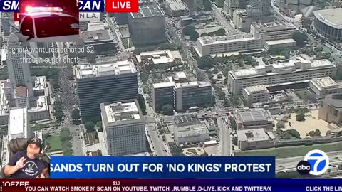 LIVE NO KINGS PROTESTS ACROSS USA #PROTEST #RIOT #NOKINGS #ICE #LIVE