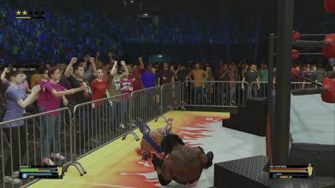WWE 107 Booker T VS Rey Mysterio
