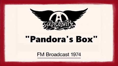 Aerosmith - Pandora's Box (Live in Detroit 1974) FM Broadcast