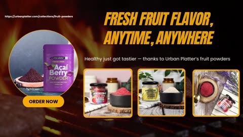 Smoothies, Bakes & More: Urban Platter Fruit Powder Magic