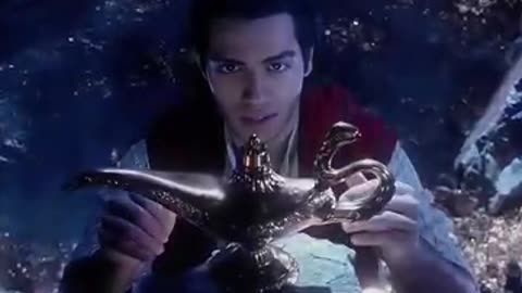 Aladdin ~ मांगो अपनी आखिरी मुराद 💥🥵"! #hollywood #aladdin #romantic #shorts