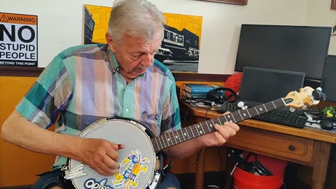 Old video of my dad playing banjo