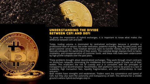 The Role of Hybrid Crypto Exchanges in the Future of DeFi and CeFi Integration