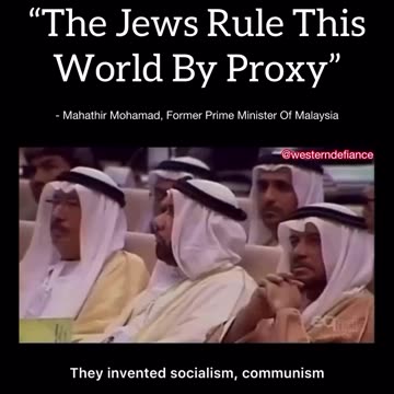 "The Jews Rule This World By Proxy"