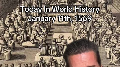 THE HISTORICAL MOMENT OF JANUARY 11th, 1569
