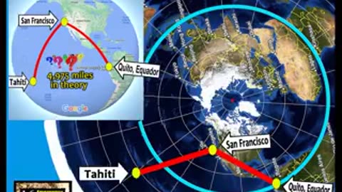 Flat Earth - 25 Flight routes that prooves Flat Earth