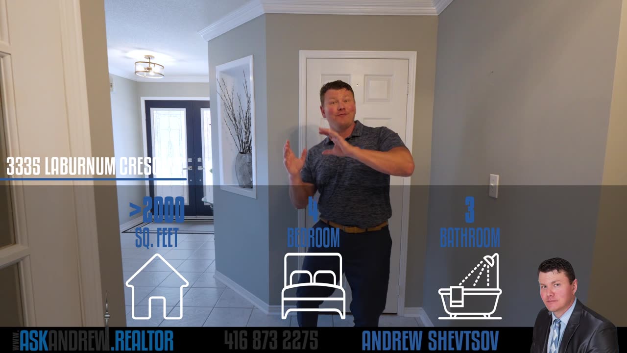 Beautiful 4BR Home In Mississauga, With Just The Right Floorplan.