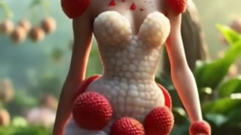 Lychee Shell Dress