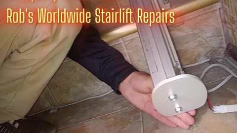 If your Bruno® stairlift rail **does not touch the floor**, if brackets are stressed,