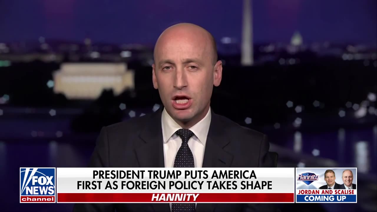 FRIENDSHIP — BUT FAIRNESS, EH? Stephen Miller Talks Trump Admin's Approach to Canada