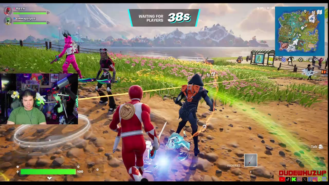 GOOO GOO FORTNITE RANGERS!