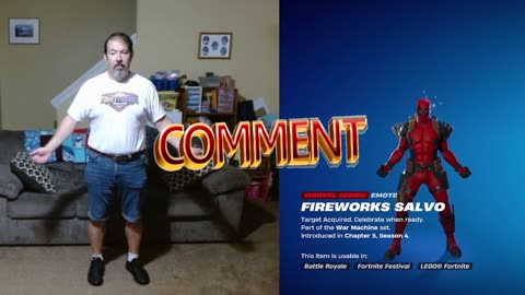 FFG Dance Fortnite Emotes Fireworks Salvo