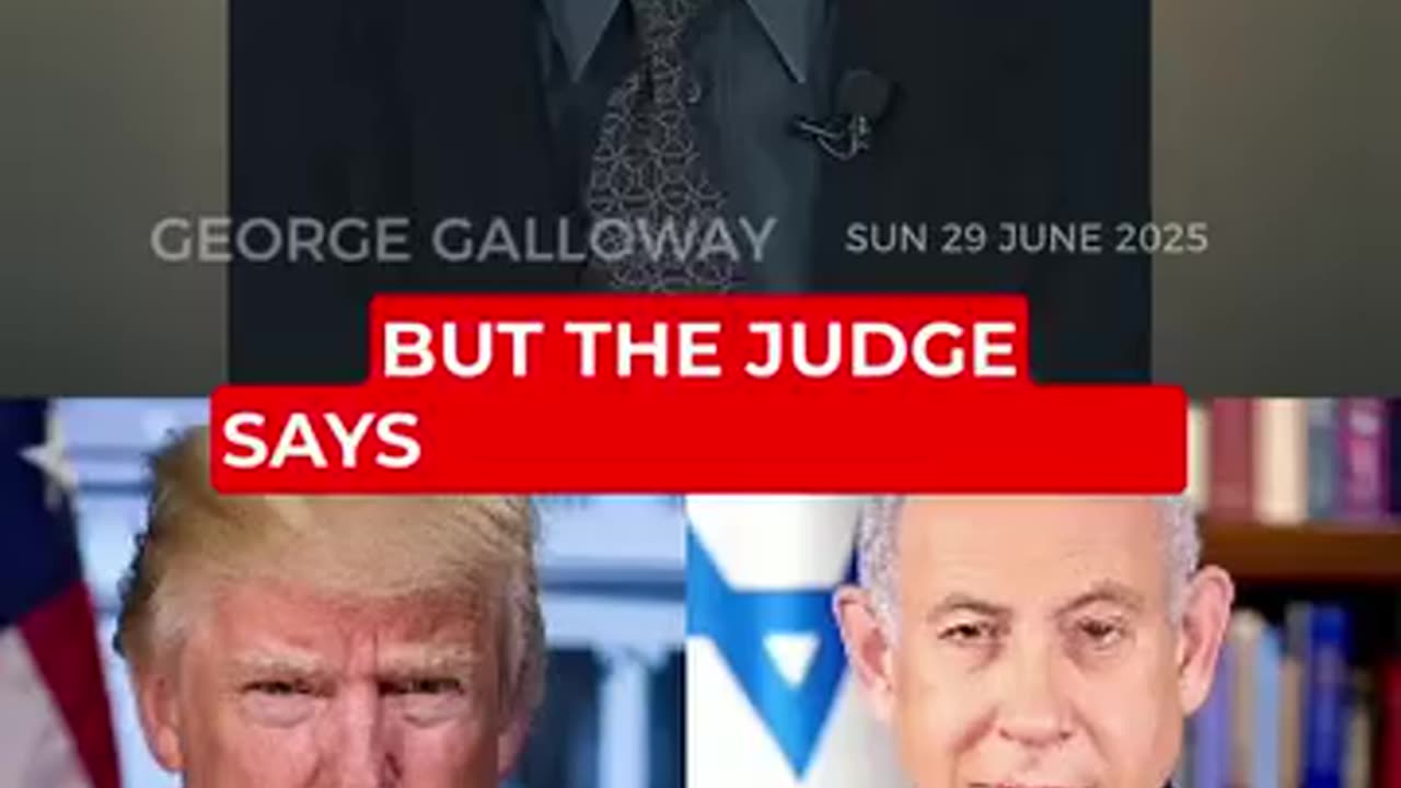 George ~ Netanyahu's Courting Fate