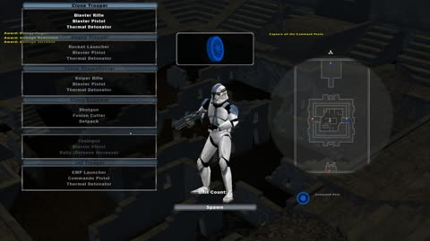 SWBF2 2005: Instant Action Conquest Yavin 4: Arena Republic Gameplay